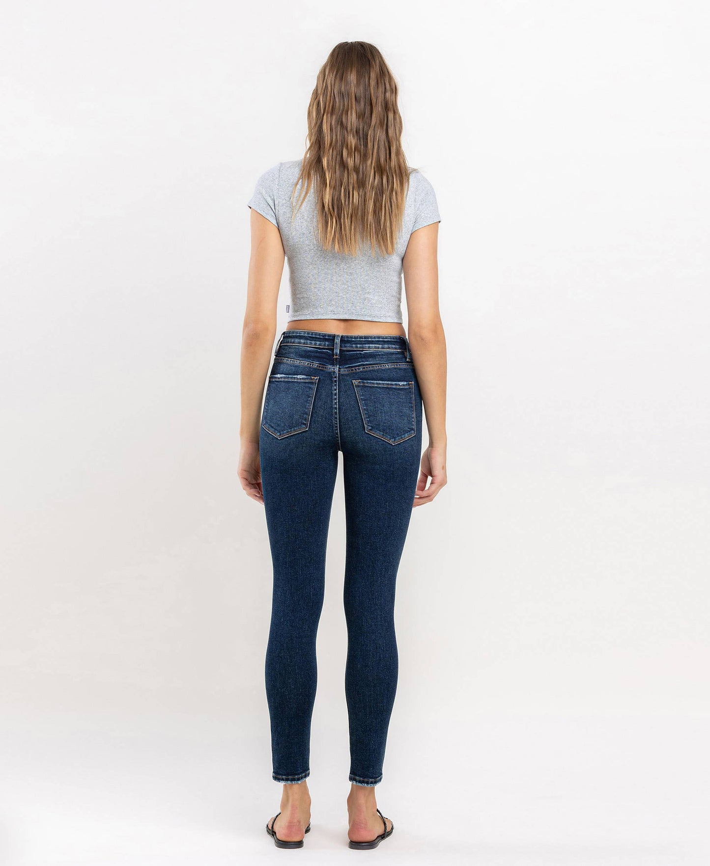 FRESH HIGH RISE ANKLE SKINNY JEANS