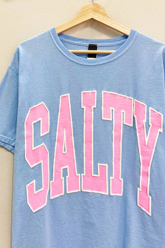 Salty Puff-Print Tee