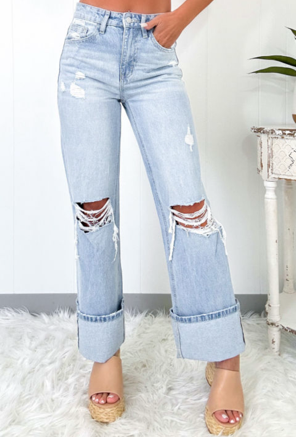 Beau Blue Light Wash Jeans